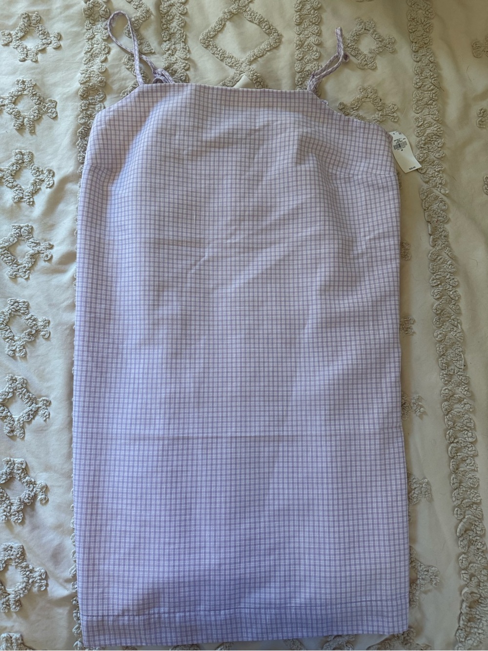 Old Navy Lavender Gingham Dress